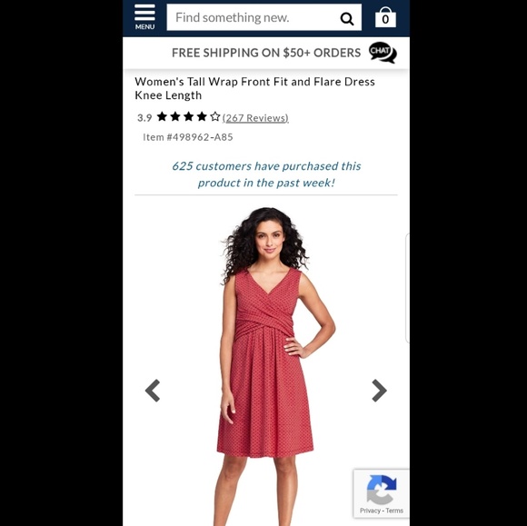 tall fit and flare dress